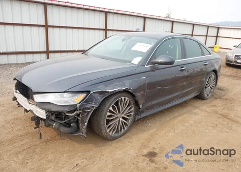 2016 Audi A6 2.0T Premium Plus from USA, damaged, VIN WAUGFAFC4GN077095